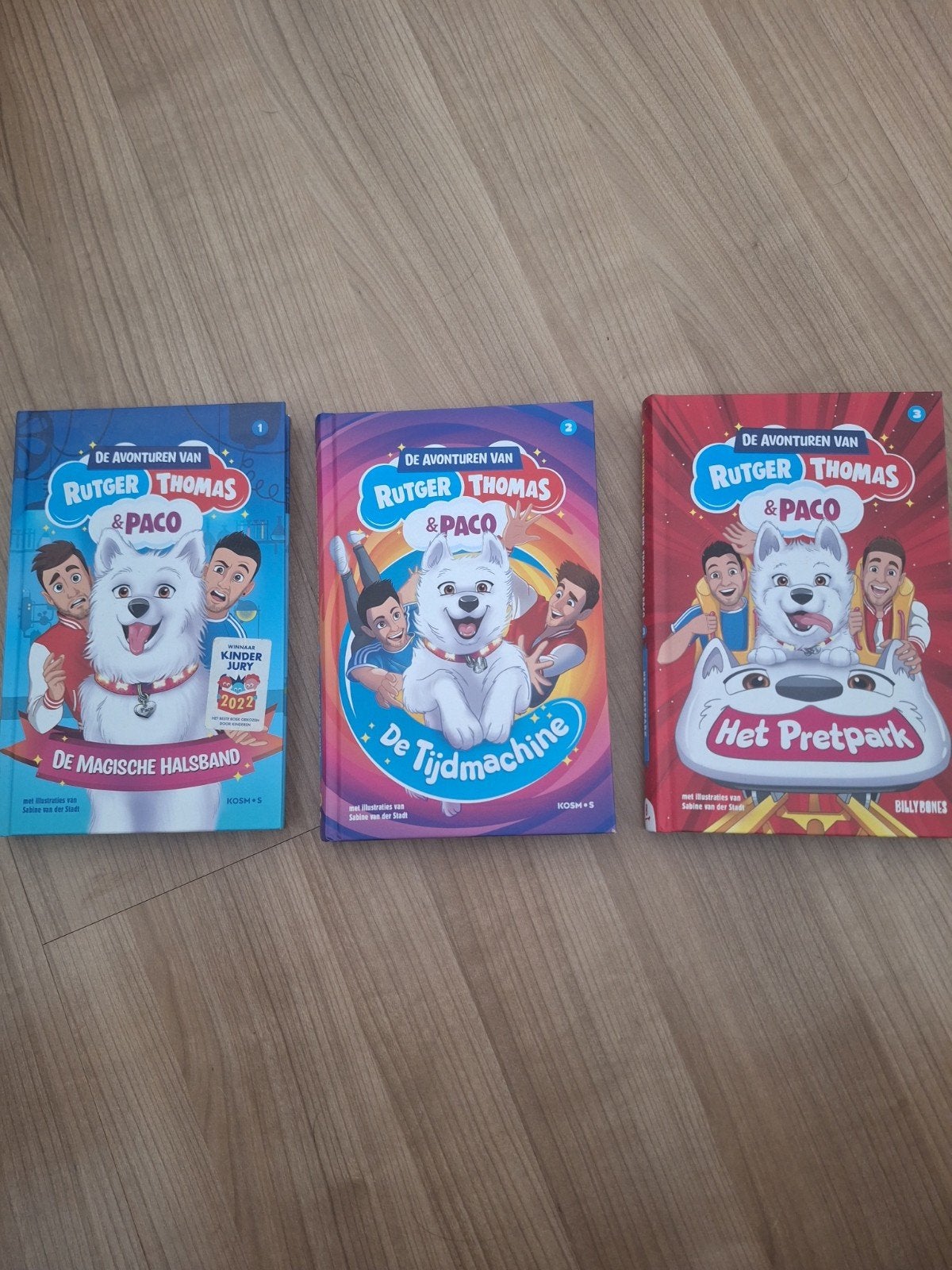 De Avonturen van Rutger, Thomas & Paco - Leesboekenset, Fictie algemeen, Ophalen of Verzenden, Zo goed als nieuw, Rutger Vink, Thomas van Grinsven