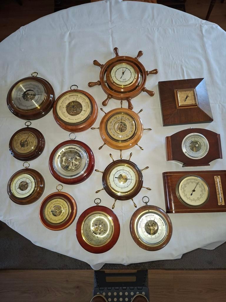 Weerstation/Barometers, Antiek en Kunst, Ophalen