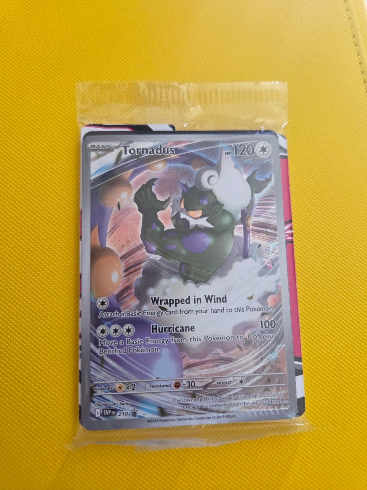 Pokémon Kaart Tornadus SVP EN 210 - Nieuwstaat, Ophalen of Verzenden, Nieuw, Losse kaart