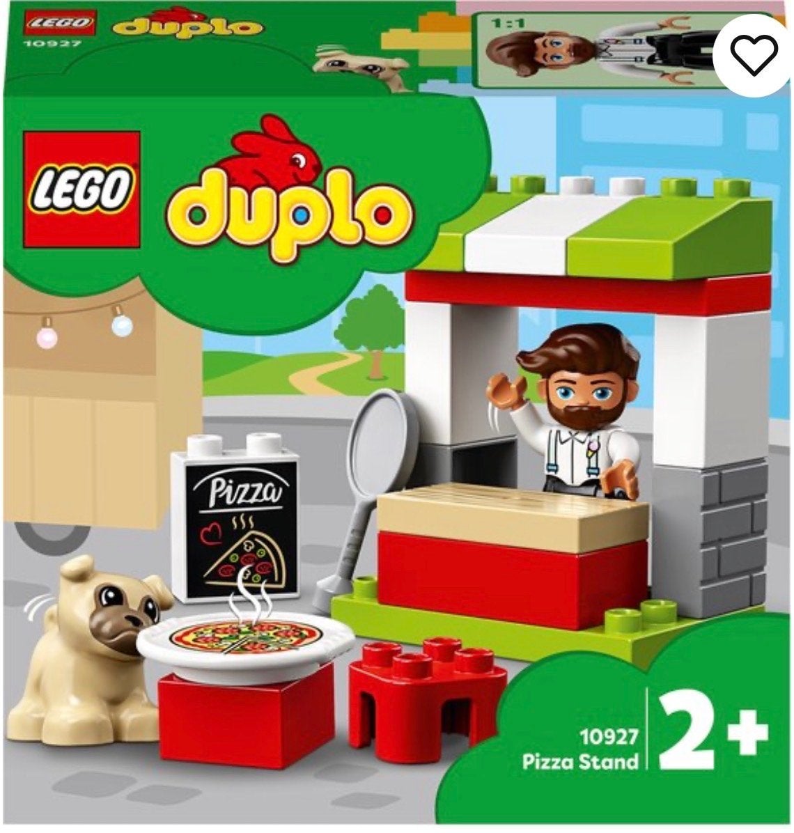 Lego Duplo Pizza Kraam 10927 - Complete set, Ophalen, Overige thema's, Zo goed als nieuw, Compleet