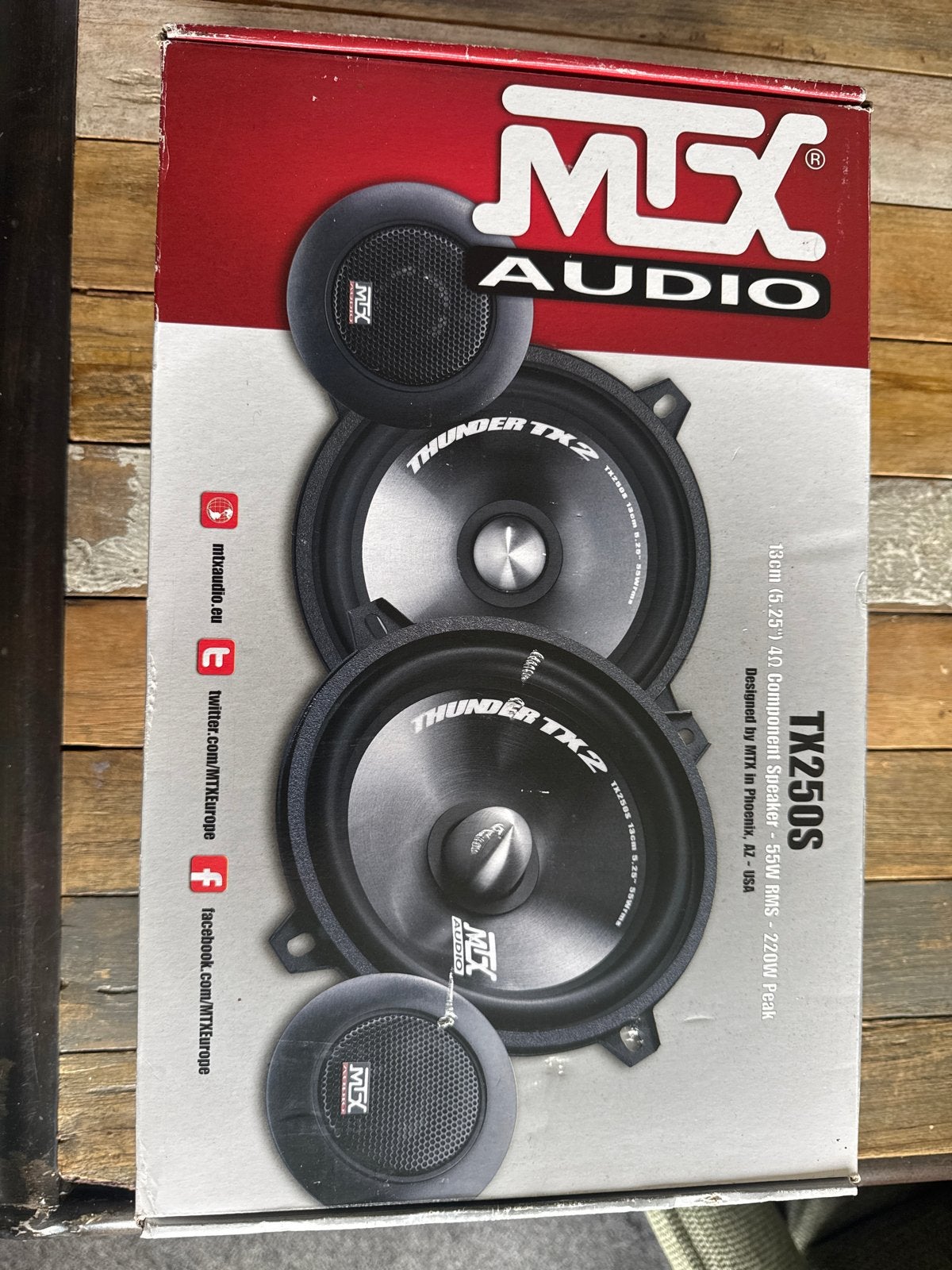 MTX Audio TX250S Autospeakers - Nieuw in doos, Ophalen of Verzenden, Nieuw