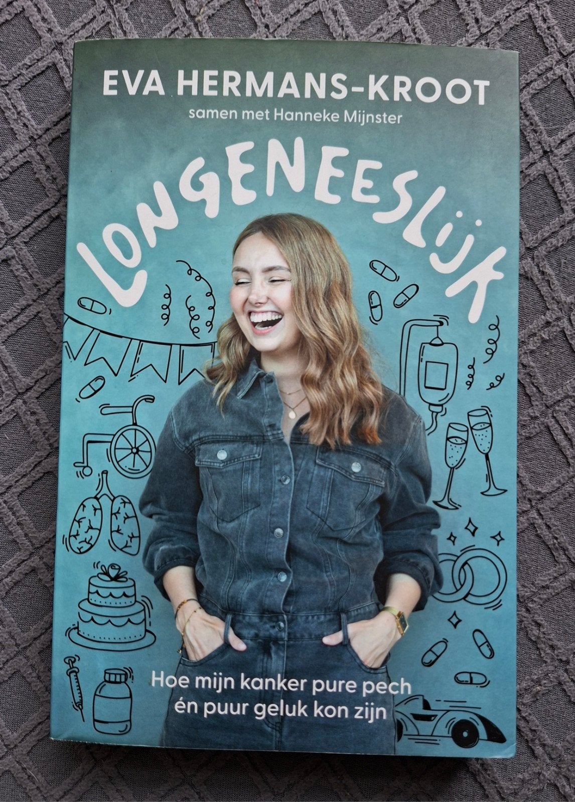 Longeneeslijk van Eva., Boeken, Biografieën, Ophalen, Zo goed als nieuw, Eva Hermans-Kroot; Hanneke Mijnster, Overige