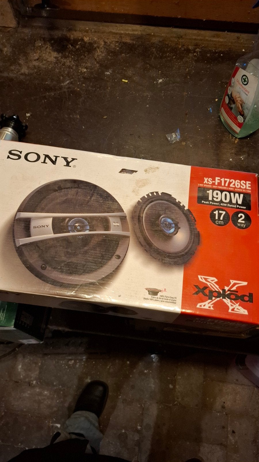 Autospeakers sony 190W, Auto diversen, Ophalen of Verzenden, Nieuw