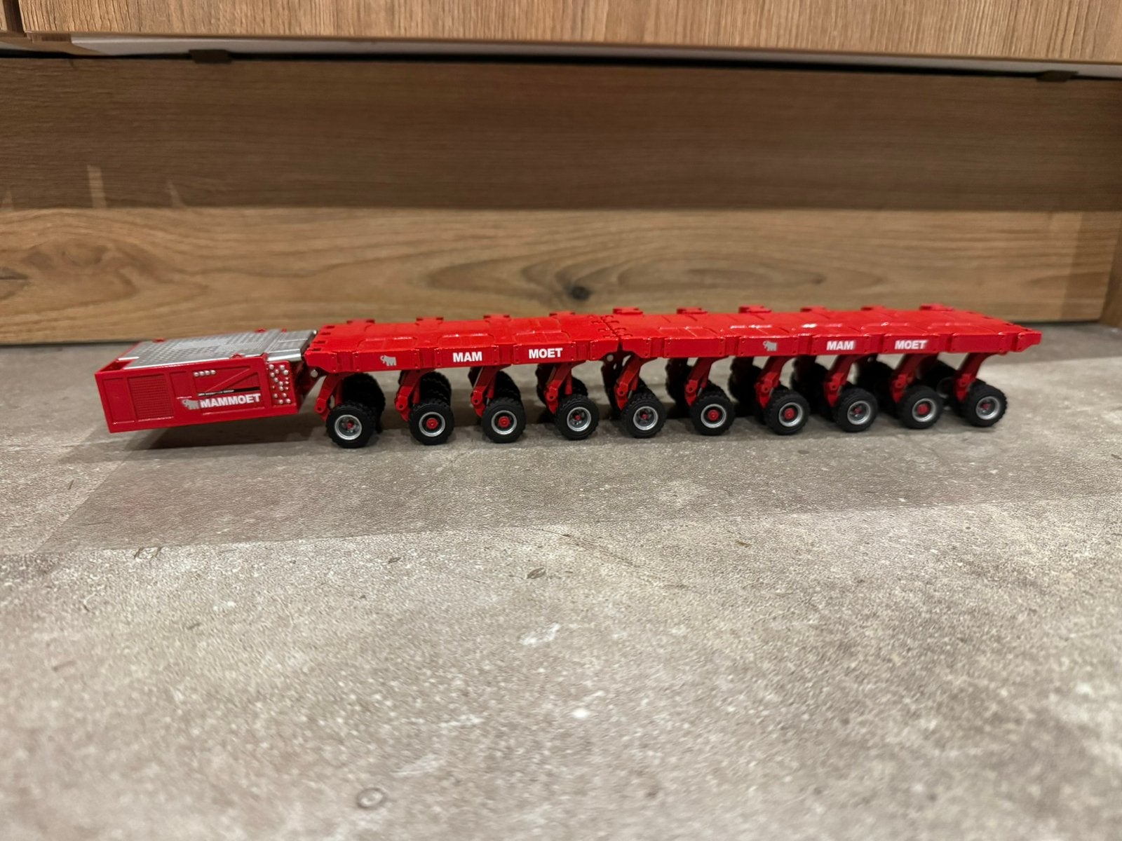 Mammoet Scheuerle SPMT set collectorsitem, Ophalen, Zo goed als nieuw, Hijskraan, Tractor of Landbouw, NZG