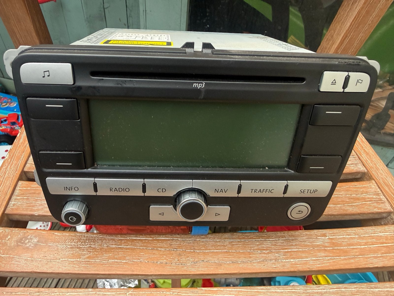 Volkswagen Touran 2008 Radio Navigatiesysteem RNS 300, Ophalen, Gebruikt