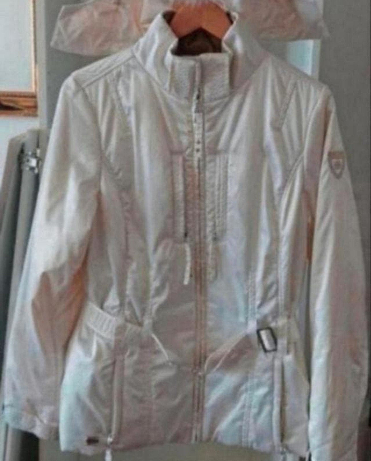 Witte dames zomer jas maat 36/S, Ophalen of Verzenden, Zo goed als nieuw, Maat 36 (S), Wit