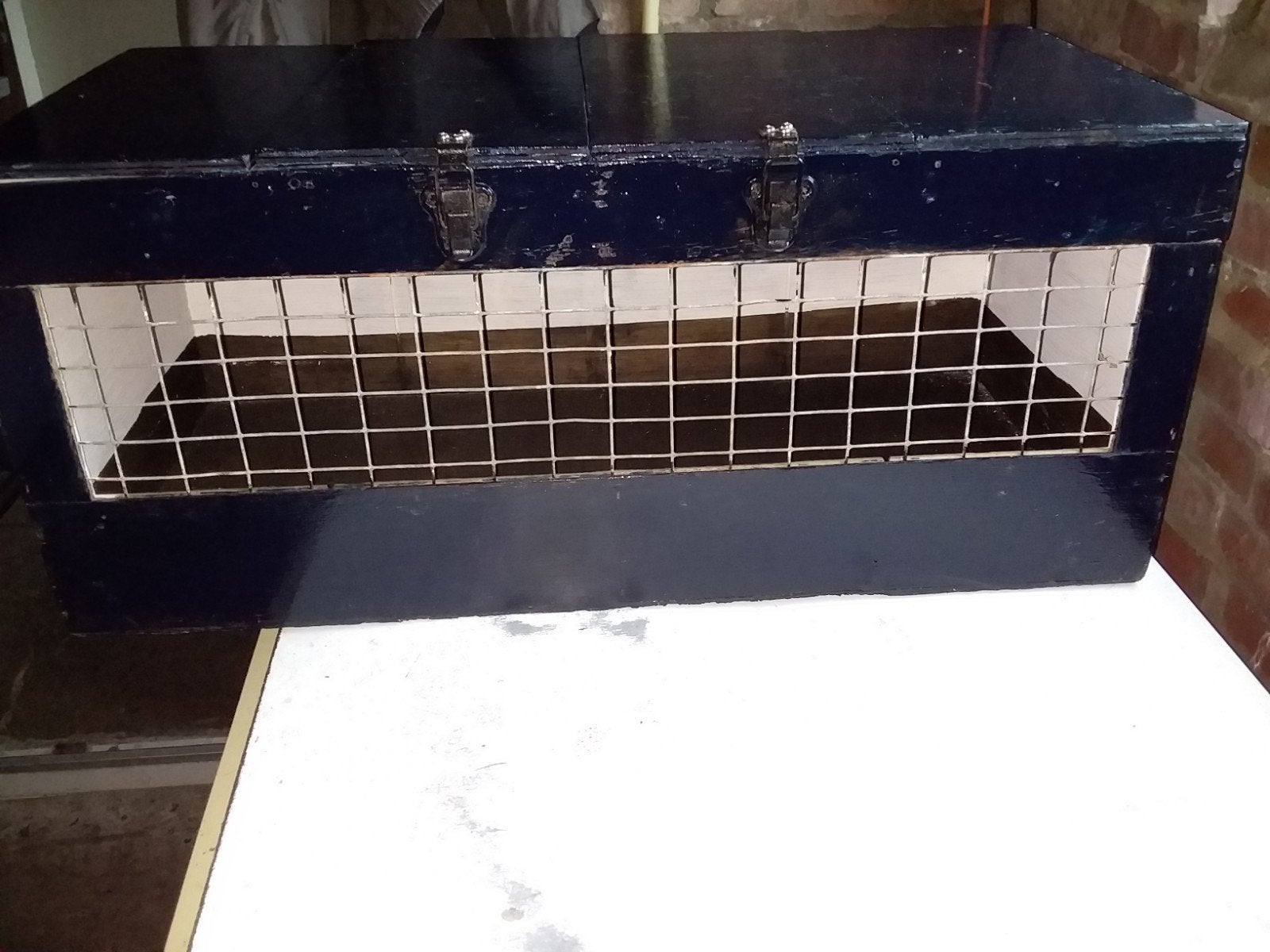 vervoerskist .konijn/cavia., Dieren en Toebehoren, Kooi, Ophalen, Minder dan 60 cm, Cavia