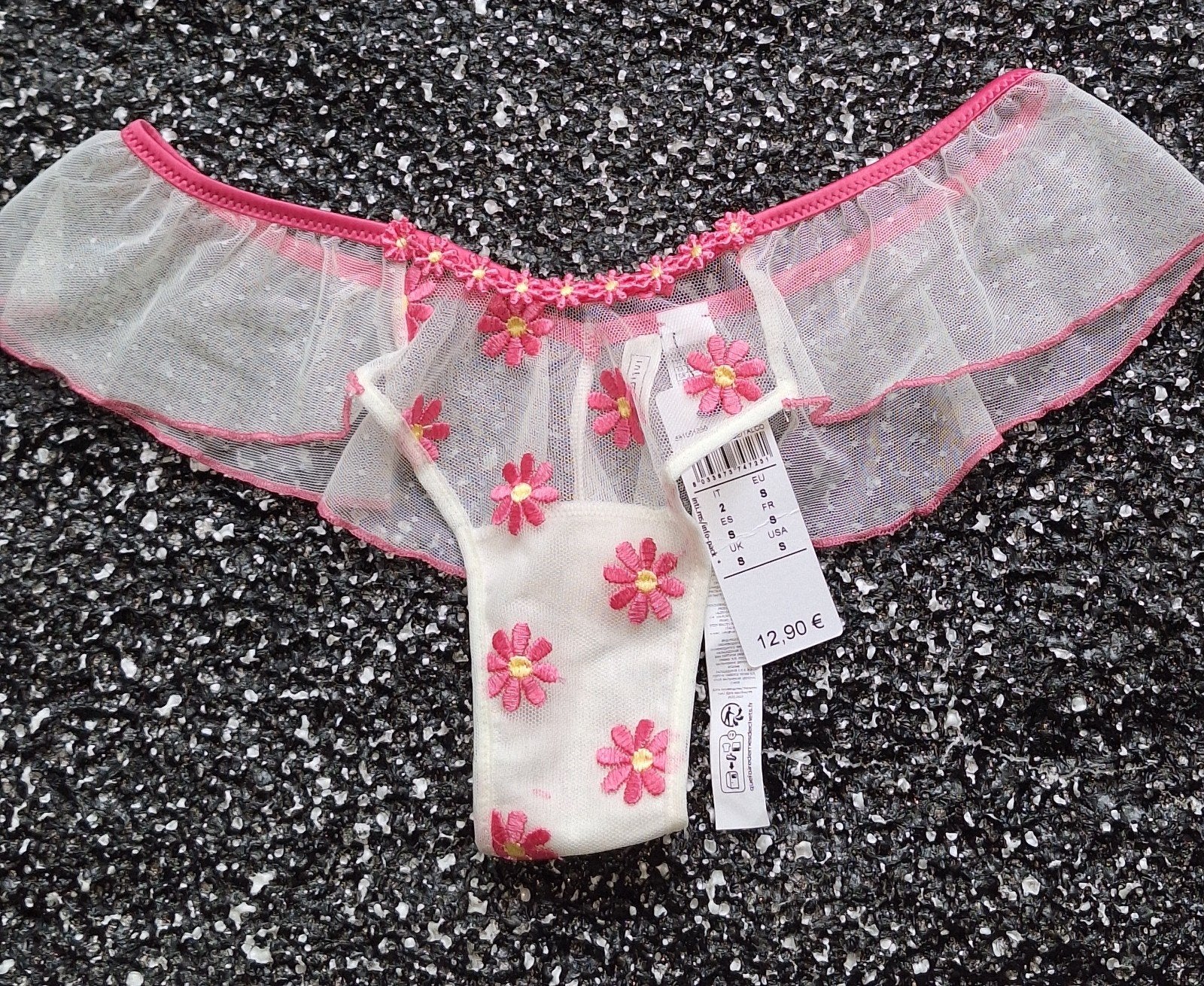 Sexy transparante slip van Intimissimi maat S (36), Verzenden, Wit, Slip