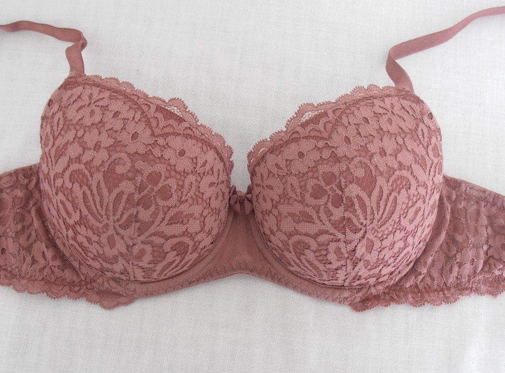Hunkemoller - prachtige oud roze bh - 75 D 75D, Hunkemöller, Verzenden, Roze, BH