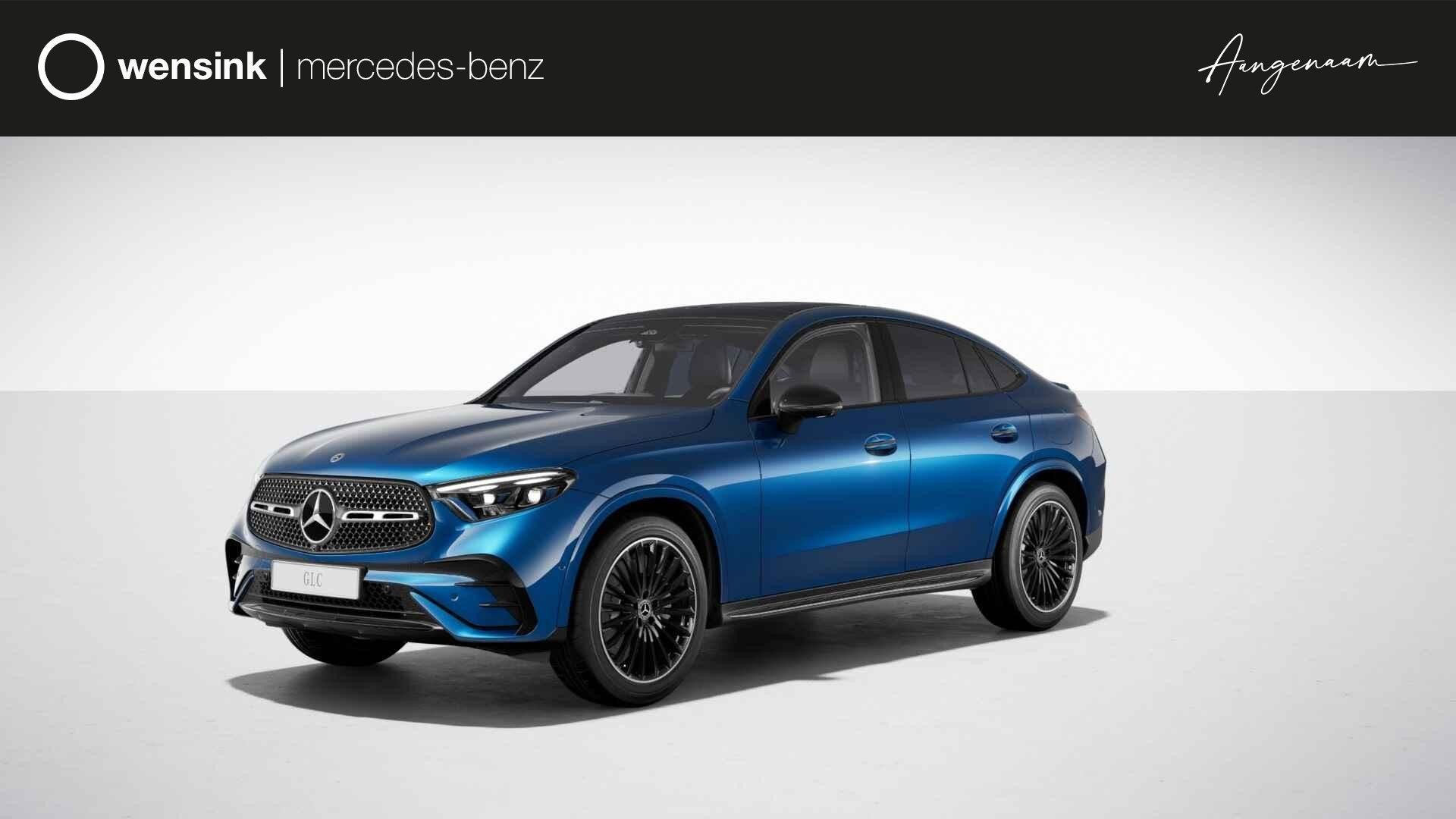 Mercedes-Benz GLC 300e 4MATIC Coupé Business Solution AMG M, Auto's, Automaat, Blauw, Plug-in hybride, Bedrijf