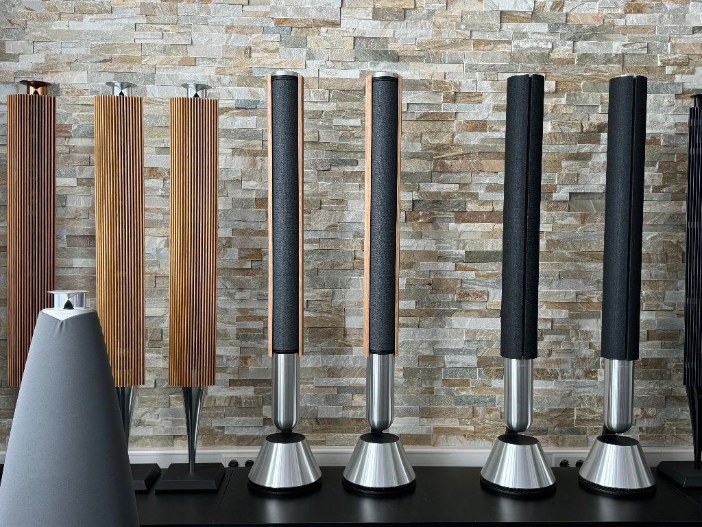 Beolab 28 luidsprekers | Alu/Light Oak | B&O Bang en Olufsen, Vloerstaande luidspreker, Info@bang-olufsen.dk, Zo goed als nieuw