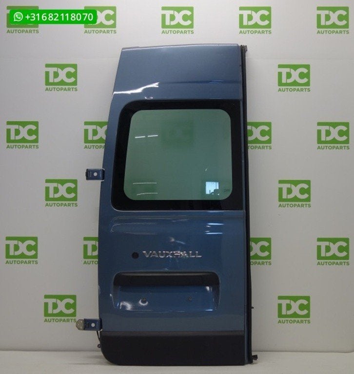 Renault Master (10-18) Achterdeur links met ruit blauw, Gebruikt, Ophalen of Verzenden, Achter, Renault