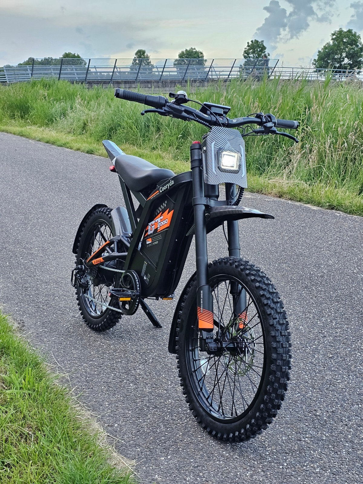 Fatbike GT2000 Ebike Nieuw en Compleet met Extra's, Fietsen en Brommers, Elektrische fietsen, Ophalen, Zo goed als nieuw, 50 km per accu of meer