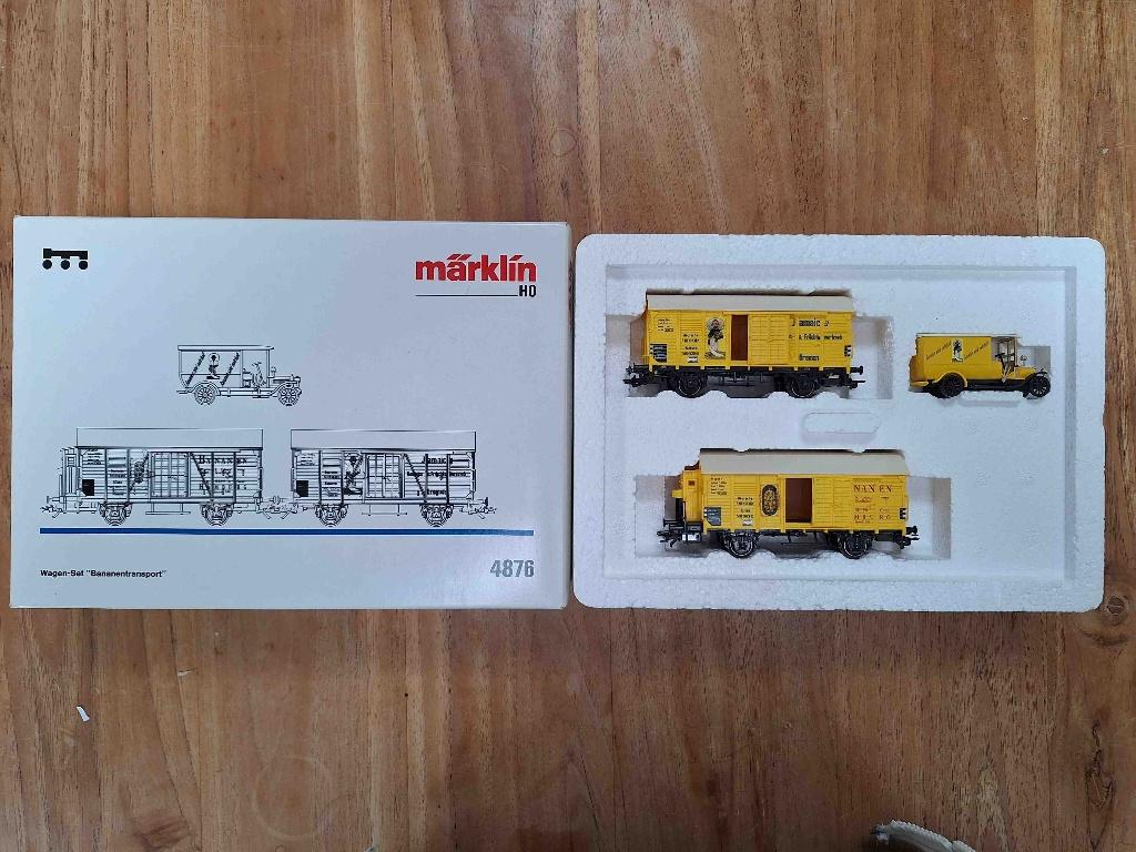 Märklin 44562 2 wagen-Sets "Sinalco” in nieuwstaat, Wisselstroom, Wagon, Ophalen of Verzenden, Zo goed als nieuw
