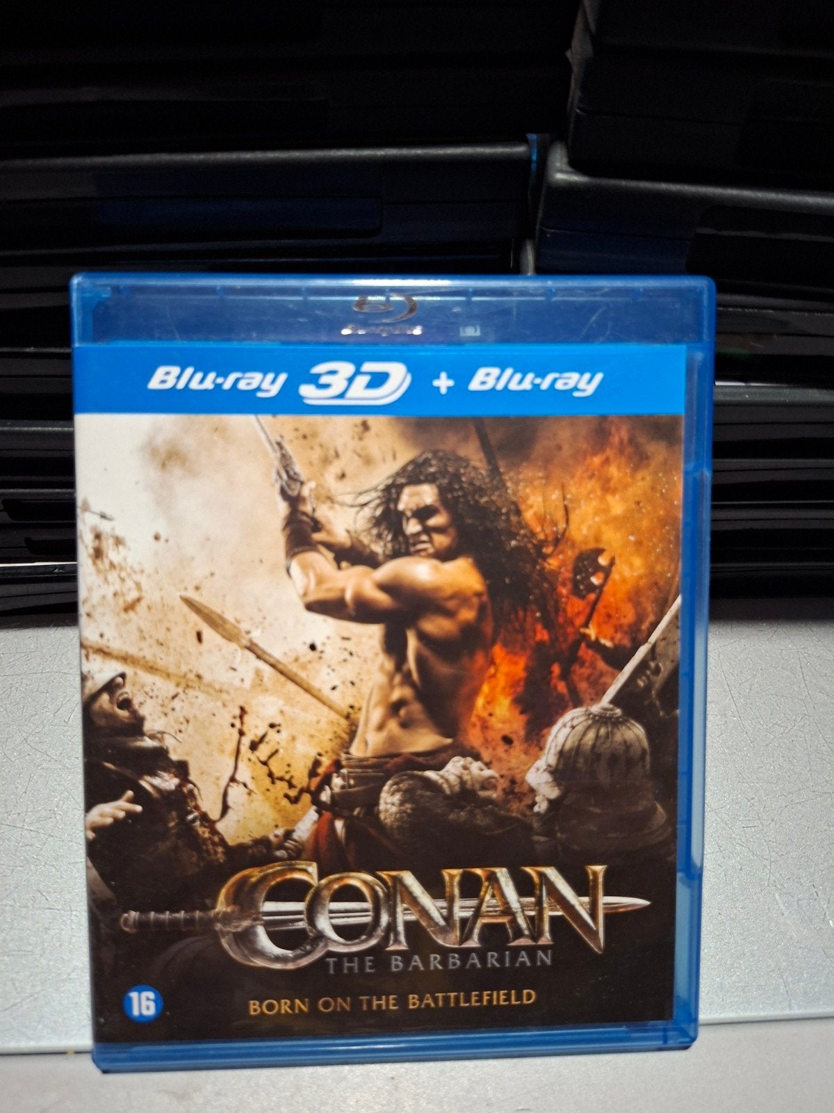 Conan The Barbarian 3D + Blu-ray - Actie/Avontuur Film, Gebruikt, Vanaf 16 jaar, Film, Actie