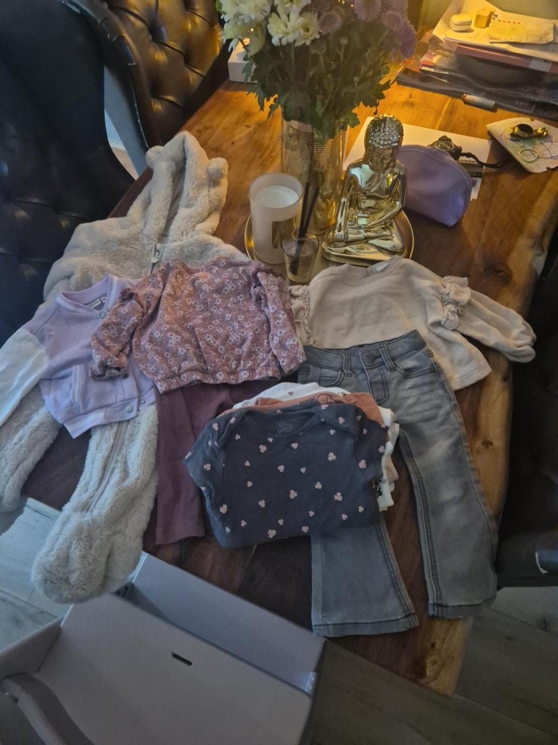 Groot meisjeskledingpakket maat 80 - 2,6 kg, Ophalen of Verzenden, Gebruikt, Meisje
