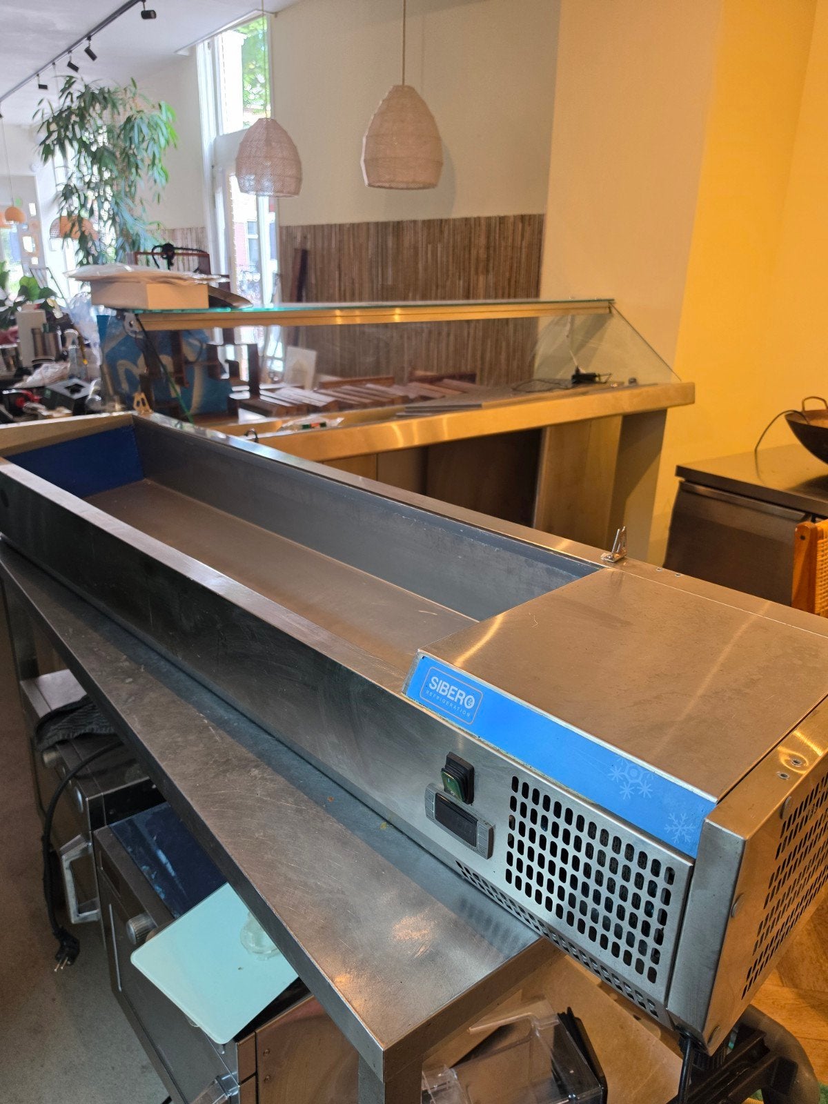 Siberio Gekoelde Saladiere / Toppingskoeling 1/3 GN, Ophalen of Verzenden, Gebruikt