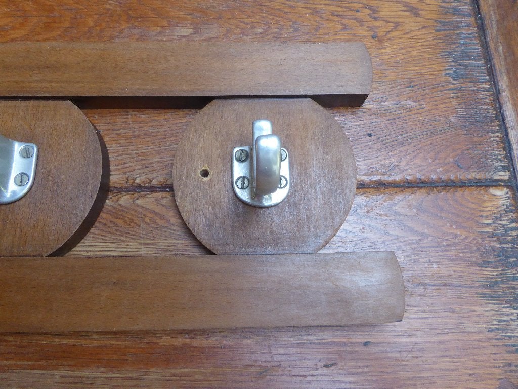 Art deco houten kapstok, Antiek en Kunst, Ophalen of Verzenden