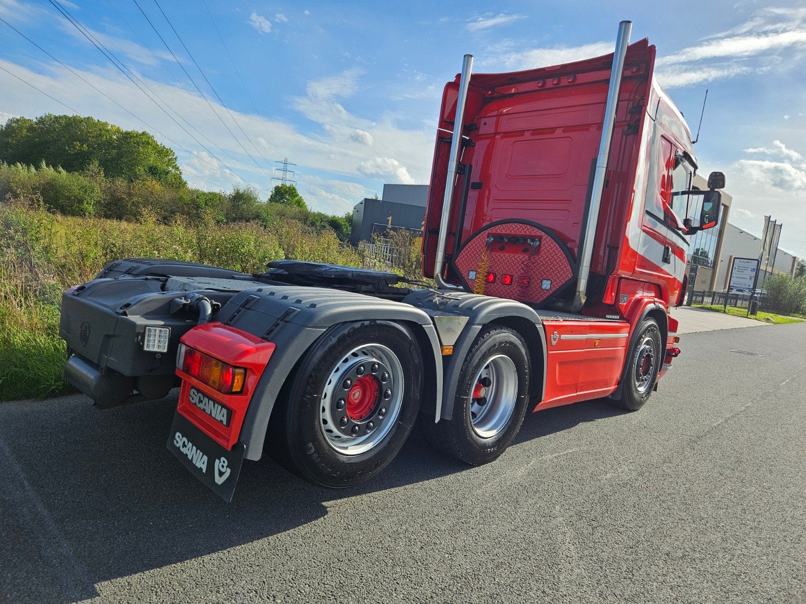 Foto 7 van Scania R500 V8 highpipes. showtruck.