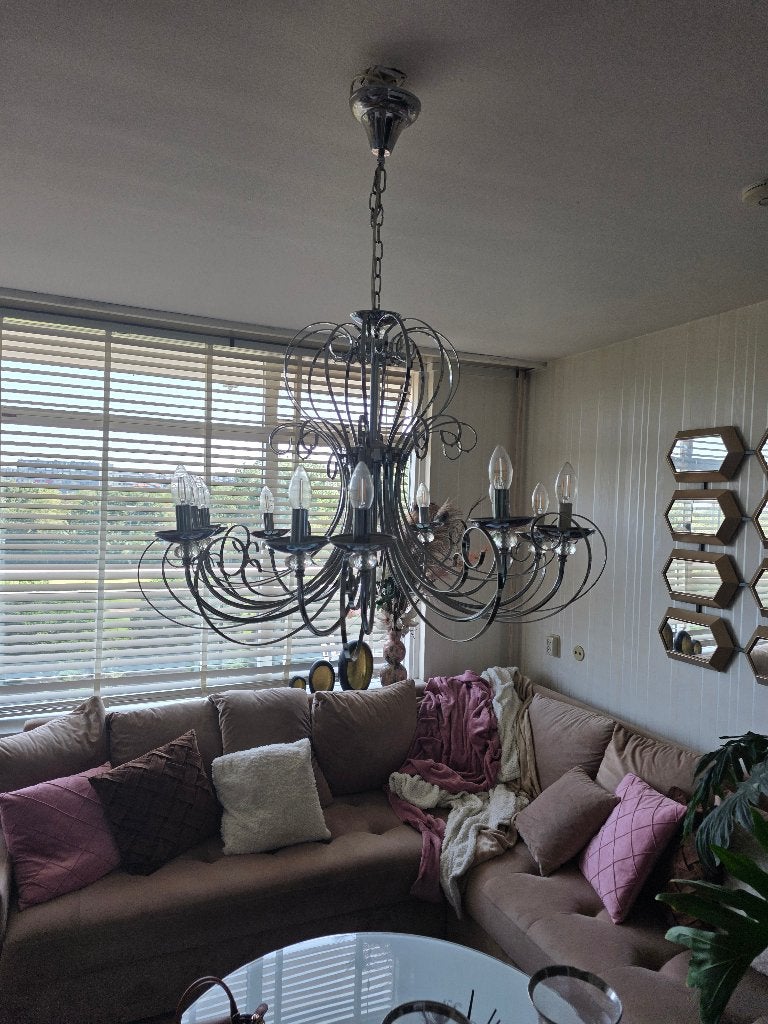 Lampen, Ophalen of Verzenden, Gebruikt, Metaal