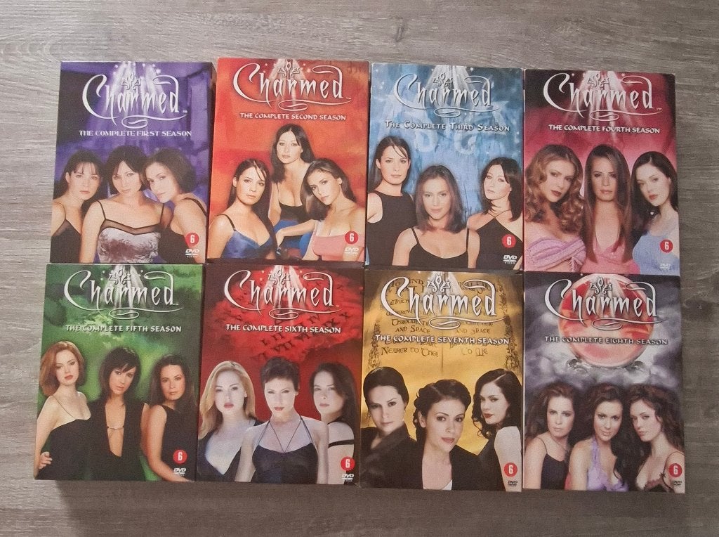 DVD boxsets Charmed (complete serie), Nederlands, Science Fiction en Fantasy, Ophalen of Verzenden, Zo goed als nieuw