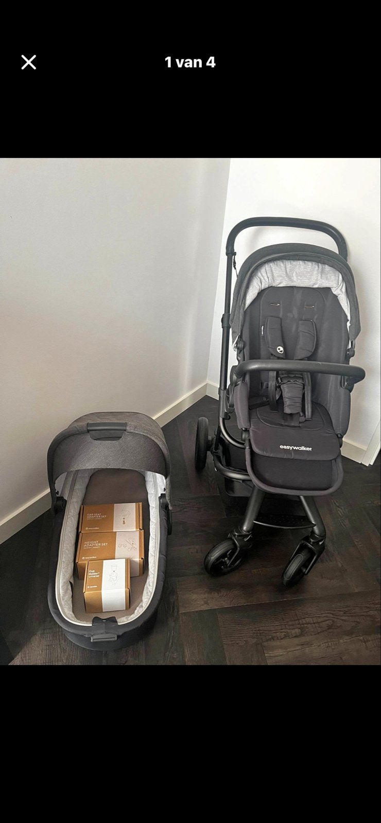 Easywalker Harvey2 Combiwagen met Maxi-Cosi, Ophalen, Gebruikt, Combiwagen, Overige merken