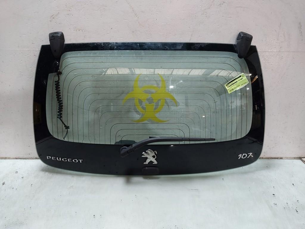 Achterklep Peugeot 107 (2005-06/2014-05) 8744W1, Kontakt-peugeot@peugeot.com, Gebruikt, Peugeot Deutschland GmbH, Bahnhofsplatz, Rüsselsheim 65423, , Duitsland