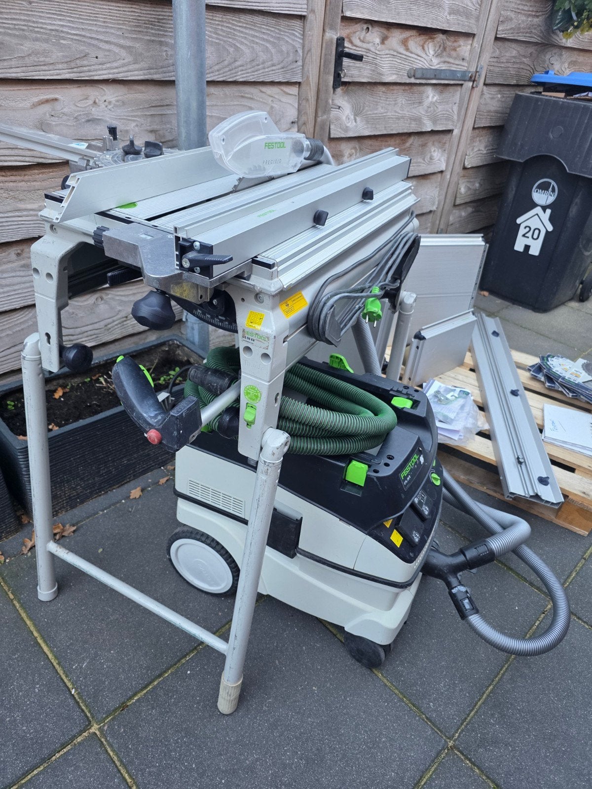 Festool CS 50 EB zeer kompleet, Ophalen, Overige typen, Zo goed als nieuw, 30 tot 70 mm
