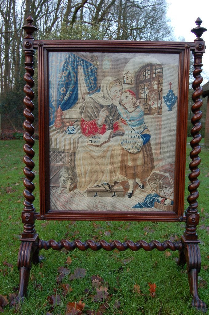 KAMERSCHERM./ haardscherm antiek, Ophalen