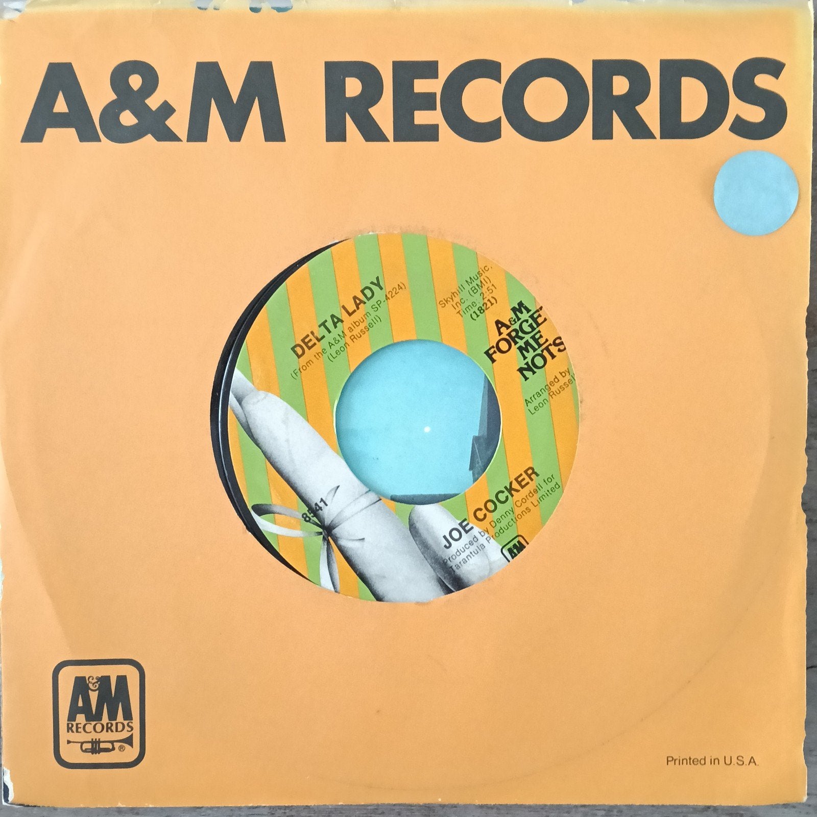 Joe Cocker With a little help from my friends, Ophalen of Verzenden, Gebruikt, 7 inch, Pop