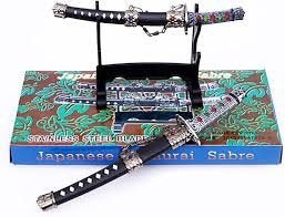 ️ ️ Set van 3 Decoratieve Samurai Zwaarden ️ ️, Verzenden, Nieuw