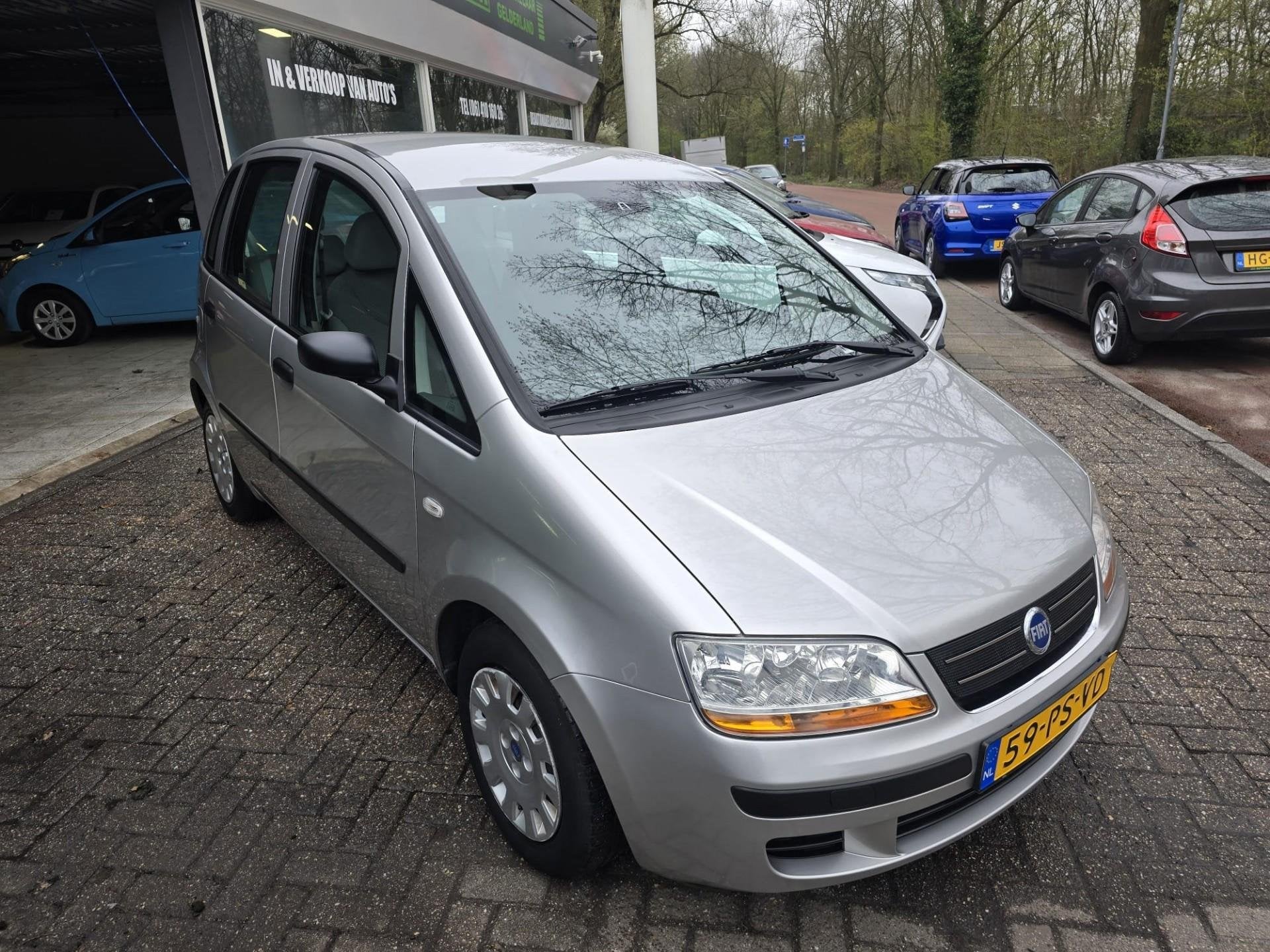 Fiat Idea 1.4-16V Dynamic | AUTOMAAT | AIRCO | NIEUWE APK |, Auto's, Voorwielaandrijving, Stof, Gebruikt, Idea