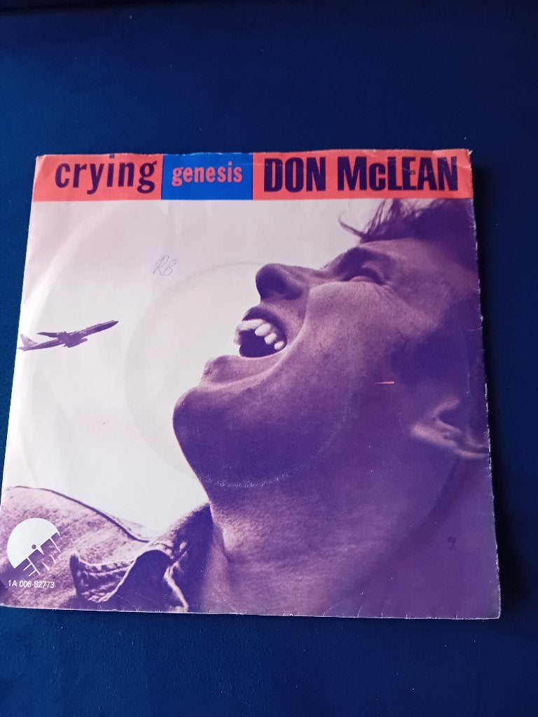 Don Mclean - Crying ---t 4704, Cd's en Dvd's, Vinyl Singles, 7 inch, Single, Pop, Fotohoes