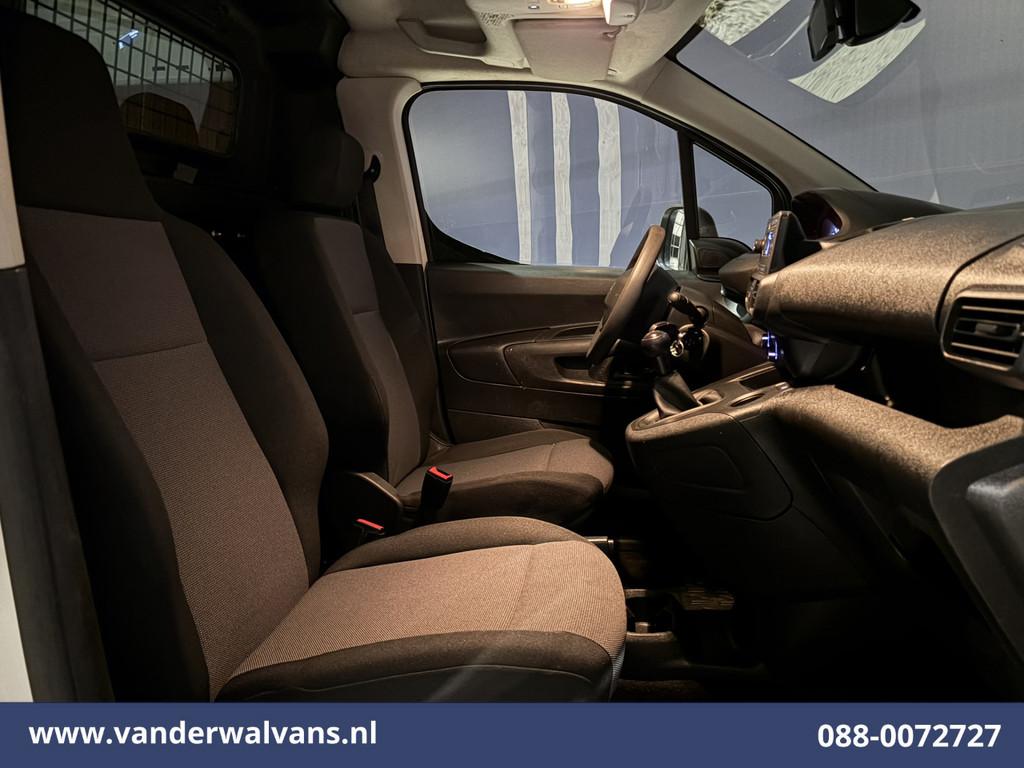 Peugeot Partner 1.5 BlueHDI L1H1 Euro6 Airco | Parkeersensor, Auto's, Voorwielaandrijving, Stof, Gebruikt, 4 cilinders