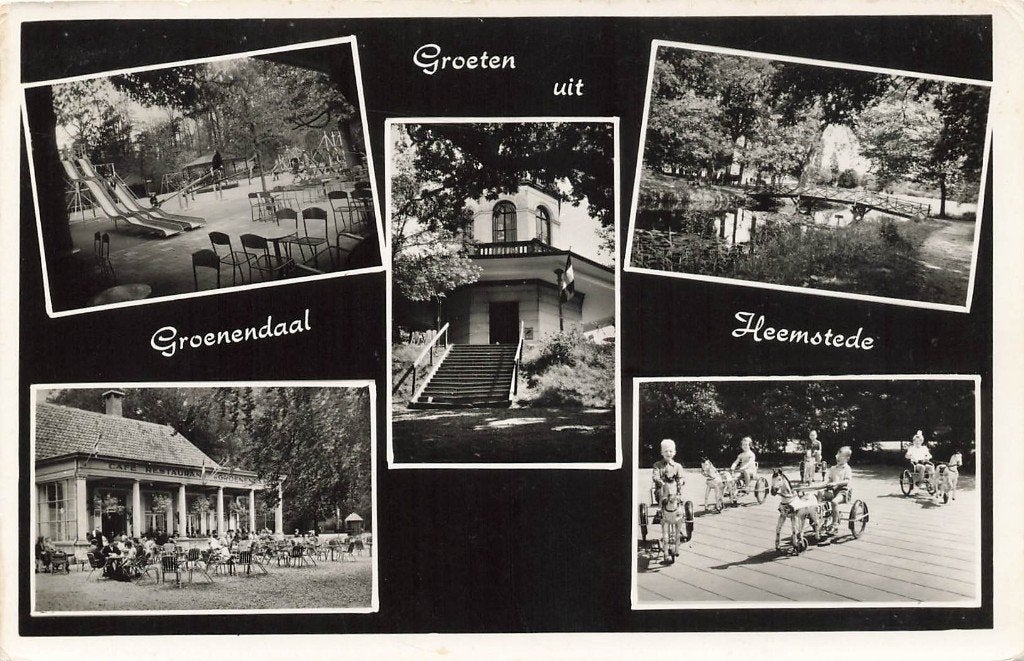 Groeten uit Groenendaal, Heemstede, Ophalen of Verzenden, 1960 tot 1980, Gelopen, Noord-Holland