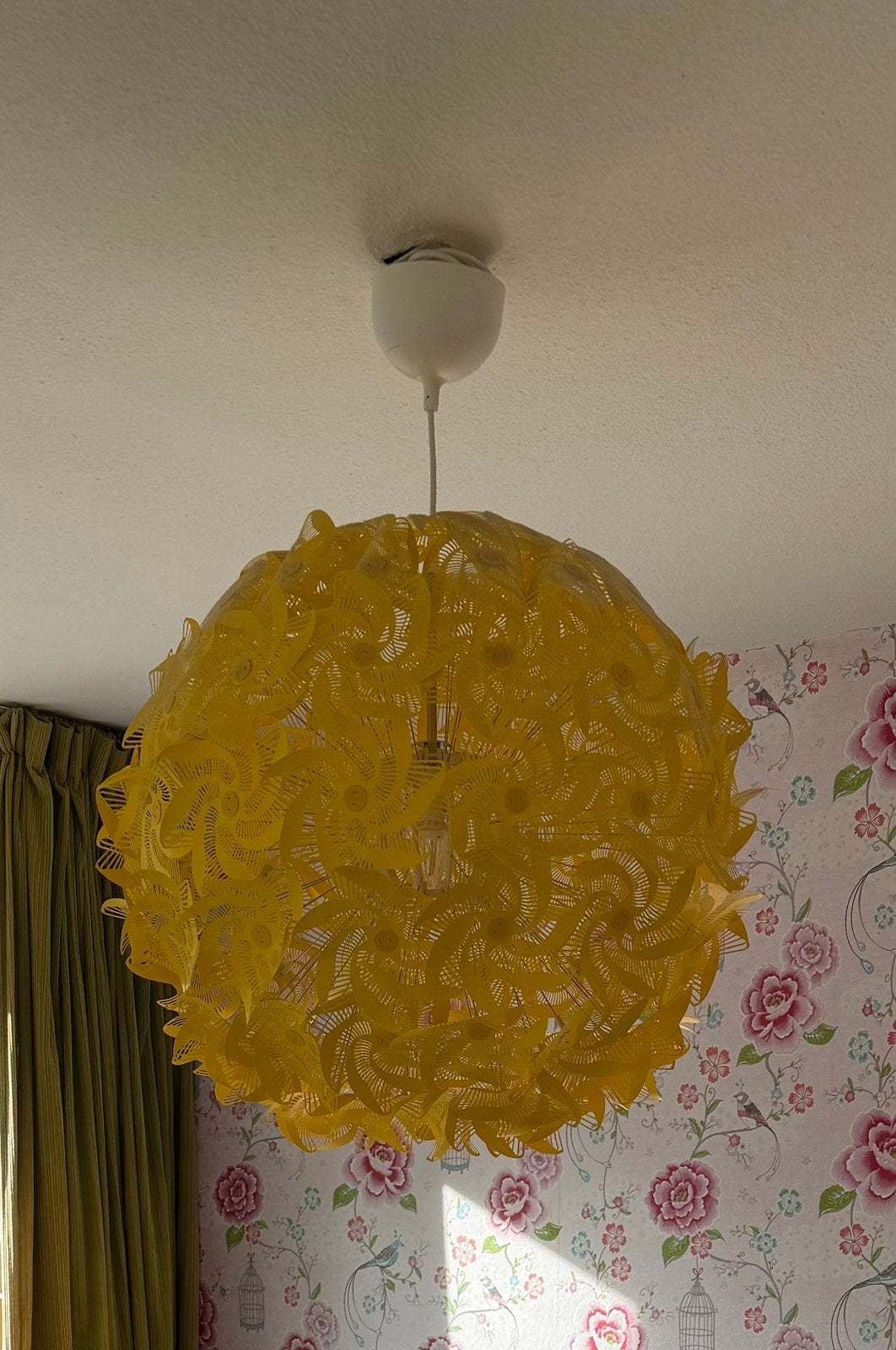 IKEA GRIMSÅS (Grimas) Hanglamp Geel Limited Edition, Ophalen, Zo goed als nieuw