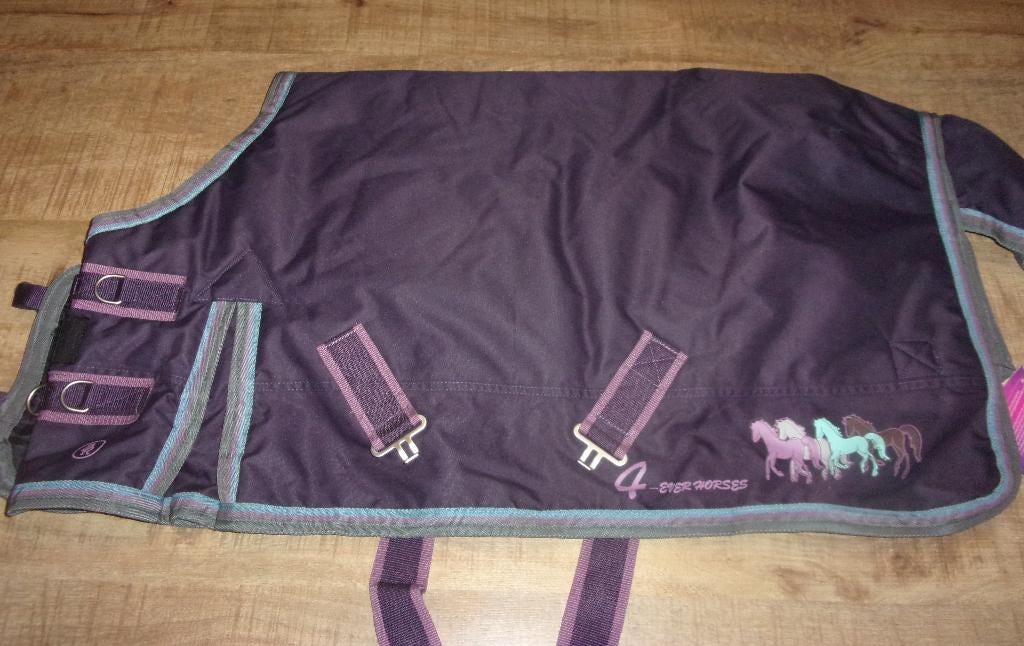 BR outdoordeken 80-110 paars mini shetlander regendeken, Dieren en Toebehoren, BR, Shetlander/Mini, 150 g, Nieuw