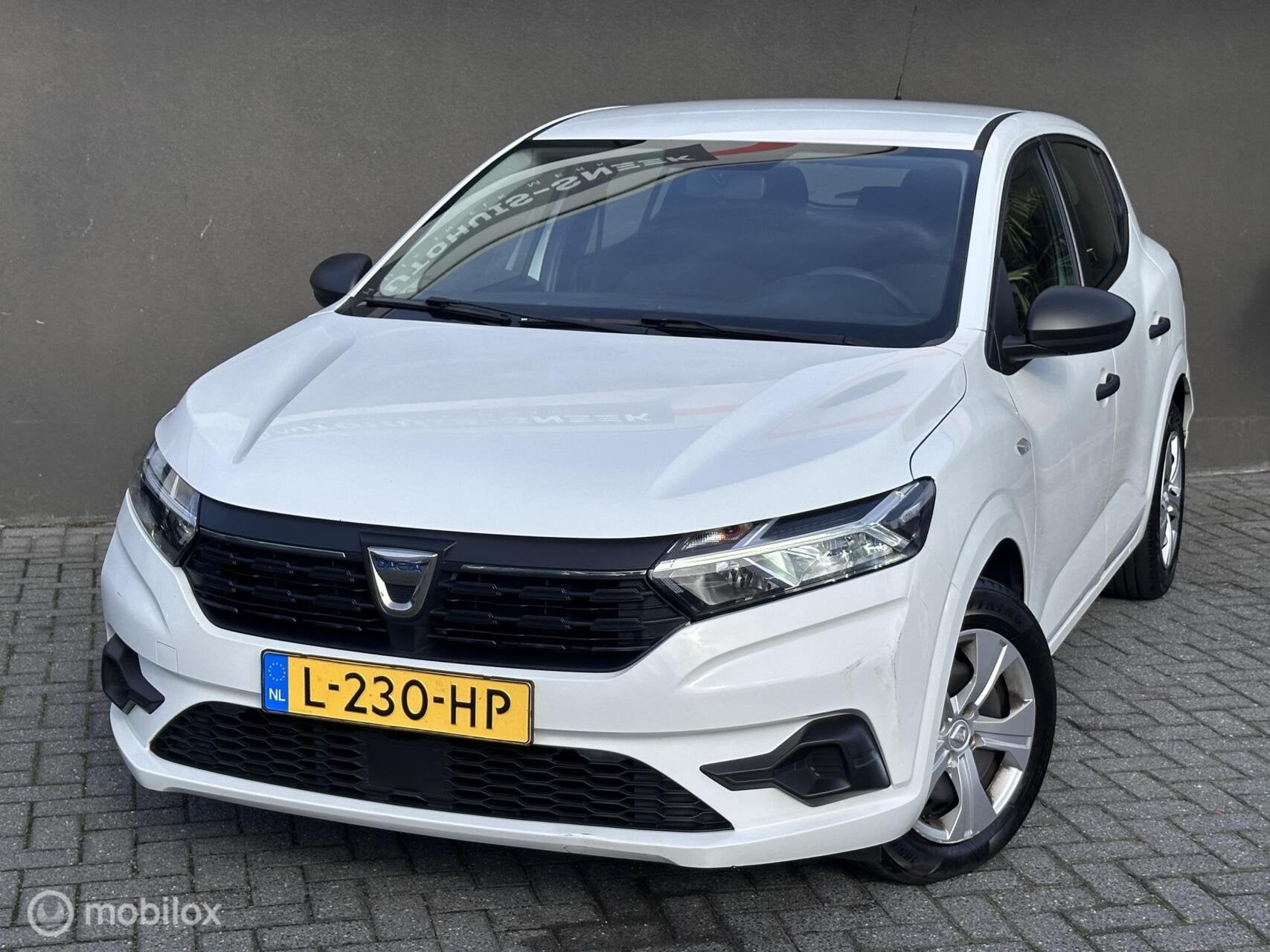 Dacia Sandero 1.0 TCe 90 Essential | Cruise |Airco|Bluetooth, Auto's, Voorwielaandrijving, 1027 kg, Euro 6, Wit
