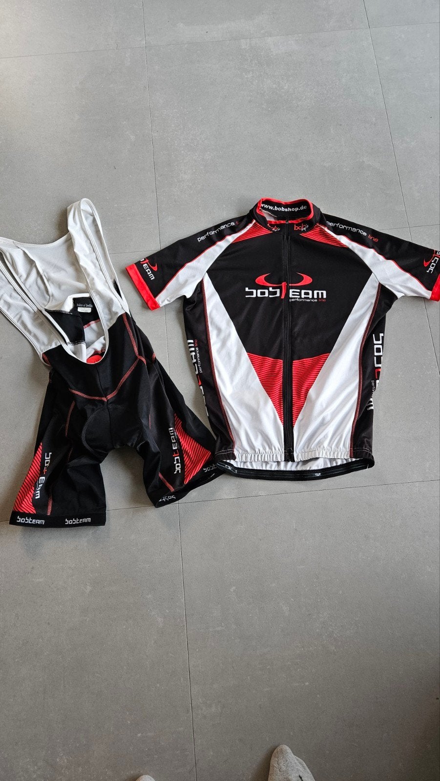 BobTeam Performance wielerkleding Set -MAAT L, Bobs Team, Heren, Ophalen of Verzenden, Zo goed als nieuw