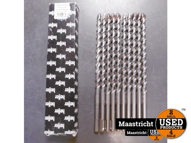 Heller SDS-Plus Hamerboor 12x260mm 10 stuks (9 ongebruikt) |, Doe-het-zelf en Verbouw, Flex Ltd., Zo goed als nieuw, https://flex.com/contact-us