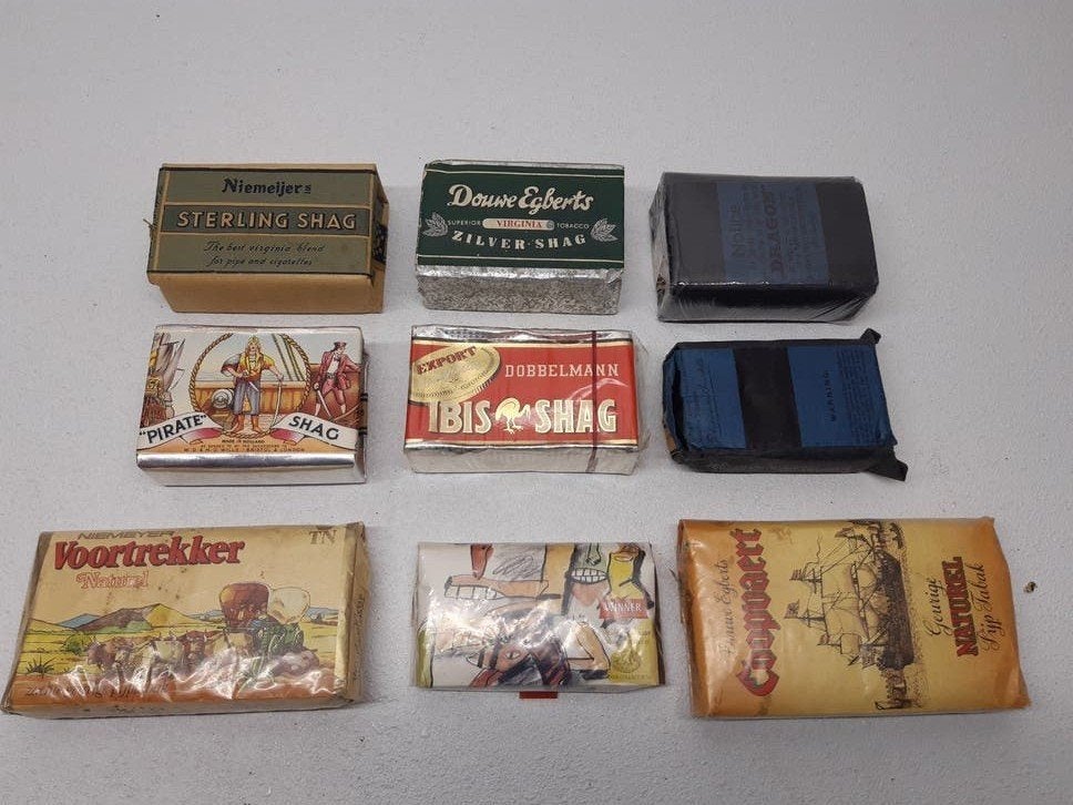 Collectie Vintage Sigaretten- en Tabaksverpakkingen, Verzamelen, Ophalen of Verzenden, Gebruikt, Tabaksdoos of Verpakking