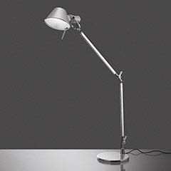 Artemide Tolomeo Tafellamp Zilver Aluminium, Niet ingevuld, Nieuw, Niet ingevuld, Niet ingevuld