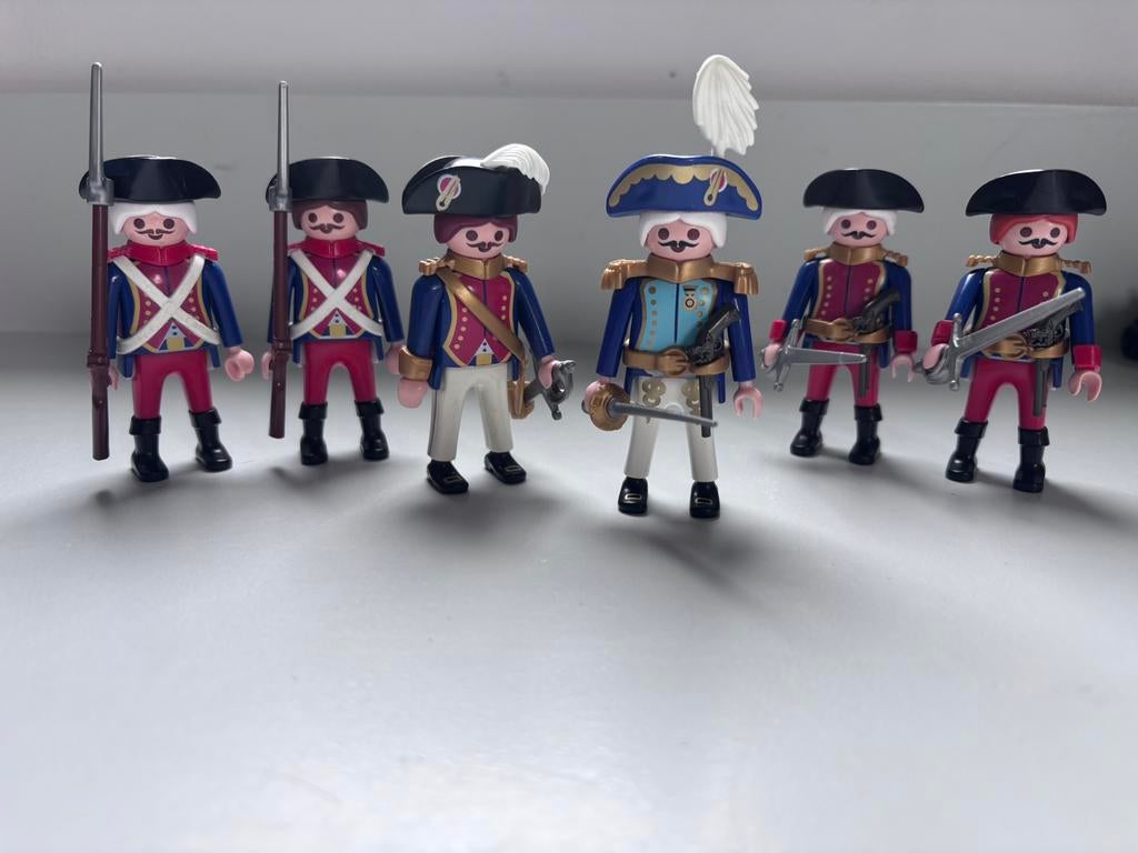Playmobil soldaten Franse soldaten, Ophalen of Verzenden, Zo goed als nieuw