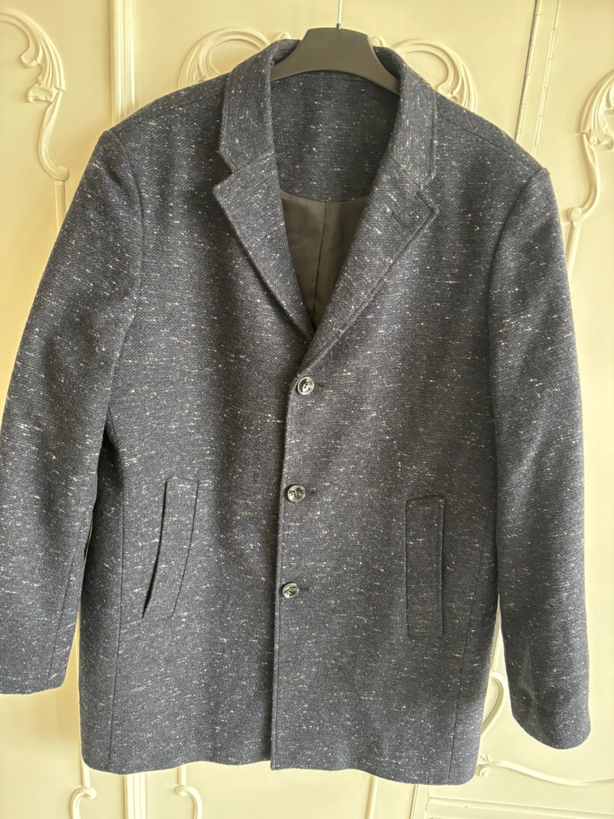 Nieuw blauwe jas maat 58, Ophalen of Verzenden, Nieuw, Maat 56/58 (XL), Blauw