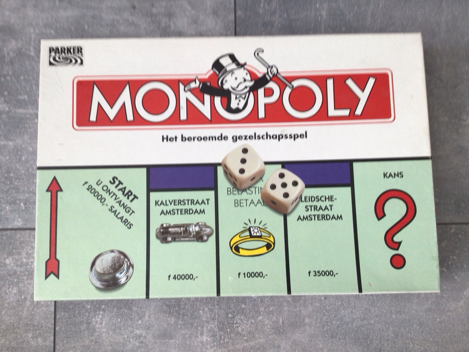 Gulen Monopoly Bordspel - Het Beroemde Gezelschapsspel, Drie of vier spelers, Ophalen of Verzenden, Gebruikt