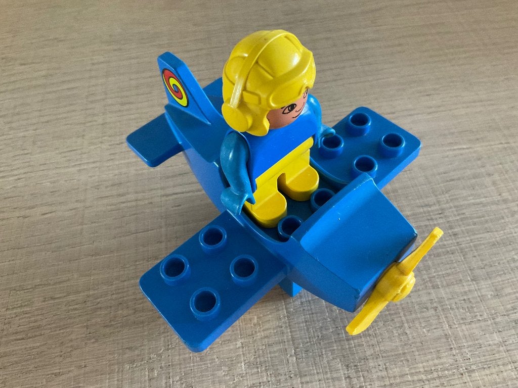 Duplo vliegtuig, Ophalen of Verzenden, Gebruikt, Duplo