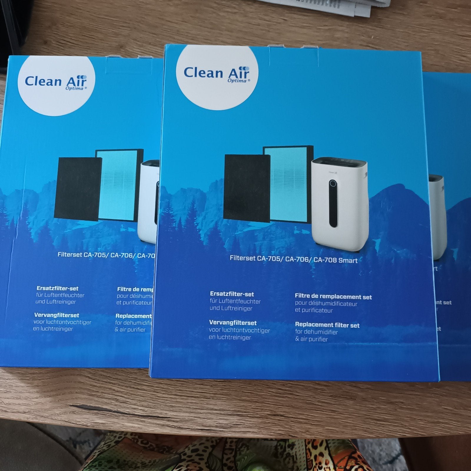 2 NIEUWE FILTERSETS VOOR DE CLEAN AIR OPTIMA, Witgoed en Apparatuur, Luchtbehandelingsapparatuur, Ophalen of Verzenden, Nieuw