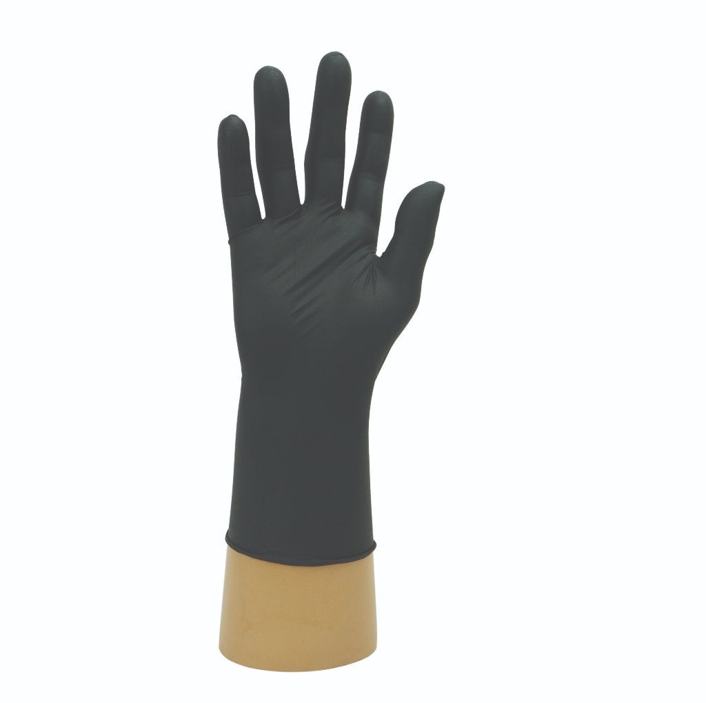TATTOO HANDSCHOENEN zwarte nitril extra dik Bodyguards 1.000, Verzenden, Nieuw