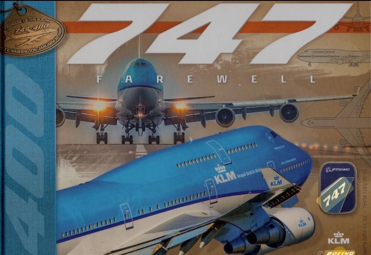 NIEUW Boeing 747 Farewell Boek - KLM Royal Dutch Airlines, Ophalen of Verzenden, Nieuw, Prentenboek