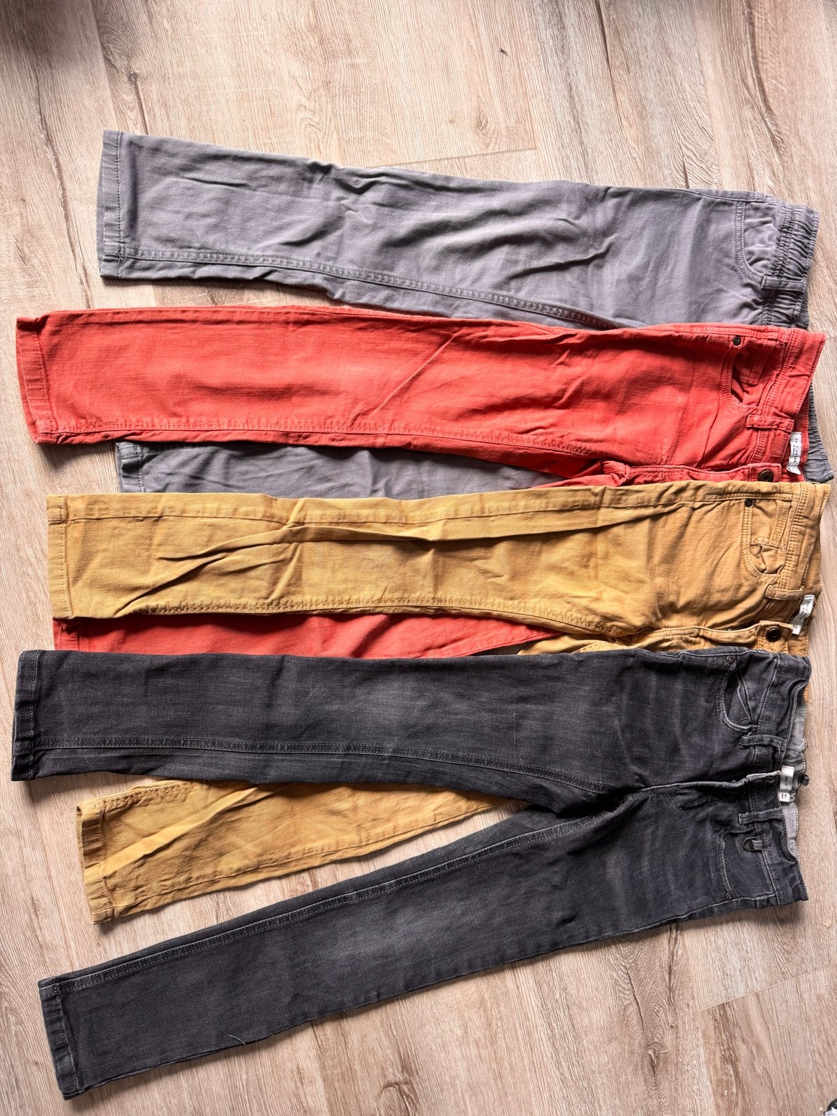 Jongens kledingpakket maat 134/140 (broeken, shirts, shorts), Ophalen, Gebruikt, Maat 134